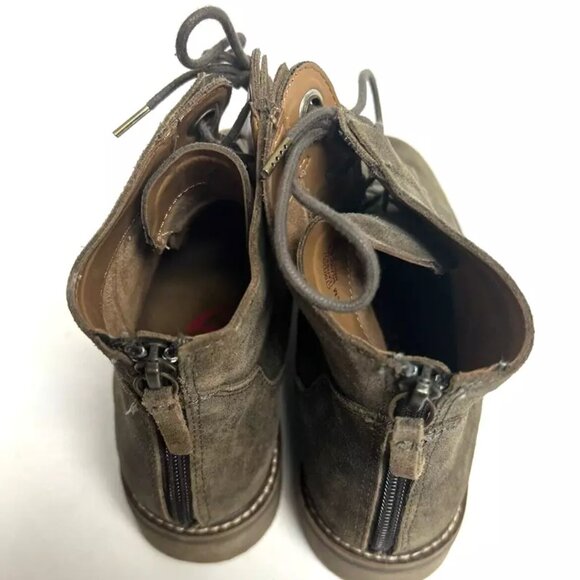 Comfortiva Women's Renny Lace-Up Grey Boots, Size 8.5 M - Picture 4 of 6